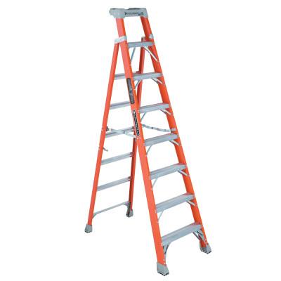 Louisville Ladder® FS1500 Series Fiberglass Step Ladder, 8 ft x 24 7/8 in, 300 lb Capacity, FS1508