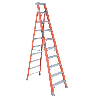 Louisville Ladder® FS1500 Series Fiberglass Step Ladder, 10 ft x 27 7/8 in, 300 lb Capacity, FS1510