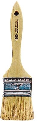 Linzer White Chinese Bristle Paint Brush, 5/16 in Thick, 1 in Wide, Wood Handle, 1500-1