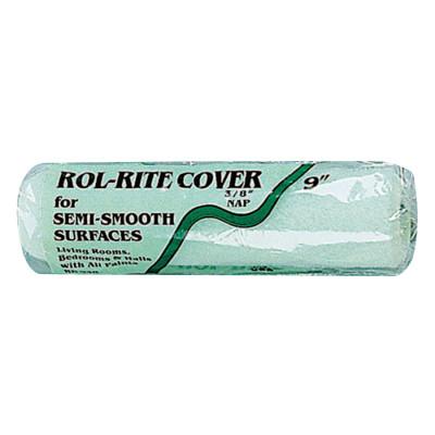 Linzer Rol-Rite Roller Covers, 3 in, 3/8 in Nap, Knit Fabric, RR938-3