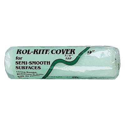 Linzer Rol-Rite Roller Cover, 9 in, 3/8 in Nap, Knit Fabric, RR938-9