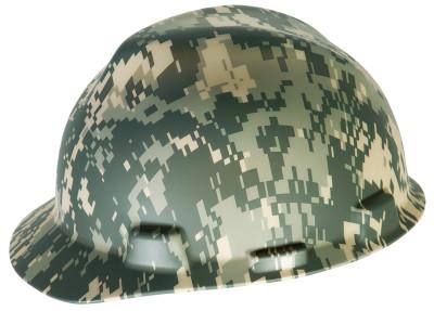 MSA Freedom Series Helmets, Fas-Trac Ratchet, Cap, Camouflage, 10103908