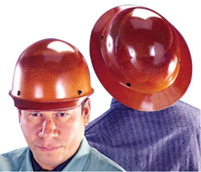 MSA Skullgard Protective Caps and Hats, Fas-Trac Ratchet, Cap, Yellow, 475397