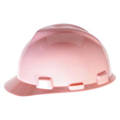 MSA V-Gard Protective Caps, Fas-Trac III, 6 1/2 - 8, Pink, 495862