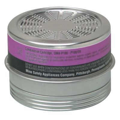 MSA Comfo® Chemical Respirator Cartridge, Chlorine, Mercury Vapor, Mer ...