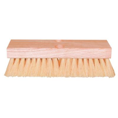 Magnolia Brush Deck Scrub Brushes, 12 in Hardwood Block, 2 in Trim L, Acid-Proof Polypropylene, 312