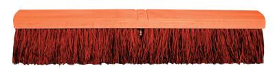 Magnolia Brush No. 14A Line Garage Brushes, 24 in Hardwood Block, 4 in Trim L, Brown Palmyra, 1424-A