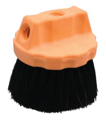 Magnolia Brush Round Window Brushes, Foam Plastic Block, 2 1/2 in Trim L, Flagged Plastic, 1429