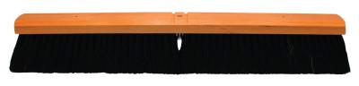 Magnolia Brush No. 26A Line Floor Brushes, 18 in, Black Horsehair/Plastic/SR Grade Plastic, 2618-A