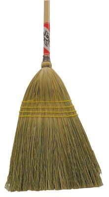 Magnolia Brush Household Brooms, 19 in Trim L, Broom Corn, 5017-BUNDLED