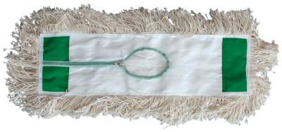 Magnolia Brush Industrial Dust Mop Head, White Absorbent Cotton Yarn, 48 in x 5 in, 5148