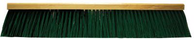 Magnolia Brush No. 55 Line FlexSweep Garage Brushes, 36 in, 3 3/4 in Trim L, Stiff Green Poly, 5536-FX