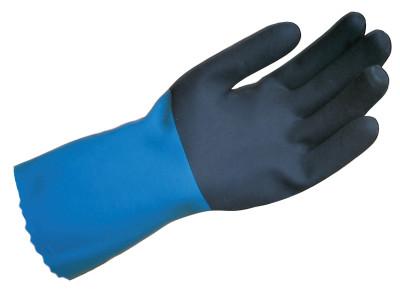 MAPA Professional StanZoil NL-34 Gloves, Blue/Black, Rough Finish, Large, 334948