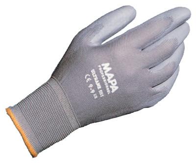 MAPA Professional Ultrane 551 Gloves, 8, Gray, 551438