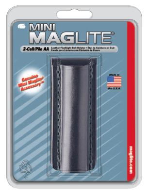 MAG-Lite?? Holster, Flapless, For Use With 2-AA Flashlights, Black, AM2A026