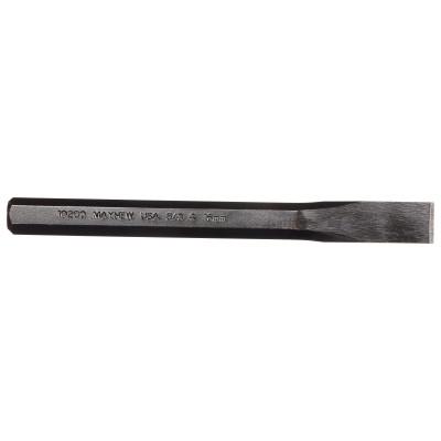 Mayhewƒ?› Cold Chisels, 6 1/2 in Long, 5/8 in Cut, Black Oxide, 12 per box, 10209