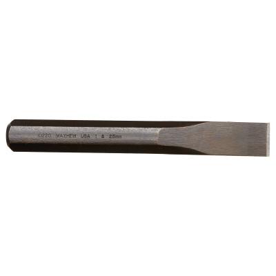 Mayhewƒ?› Cold Chisel, 8 in Long, 1 in Cut, Black Oxide, 10220