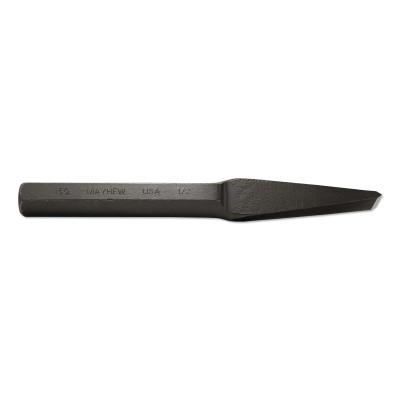 Mayhew™ Cape Chisels, 8 in Long, 1/2 in Cut, 6 per box, 10405