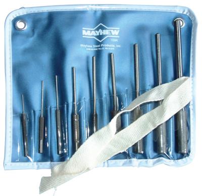 Mayhewƒ?› 9 Pc Pilot Punch Kits, English, 62252