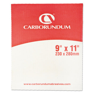 Carborundum Carborundum Mirror Finish Aluminum Oxide WP Paper Sheets, P600, 05539563882