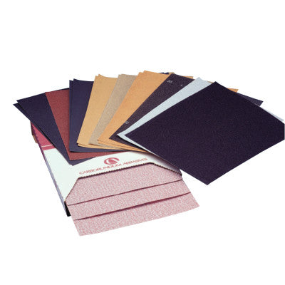 Carborundum Premier Aluminum Oxide Dri-Lube Paper Sheets, P500, 05539563785