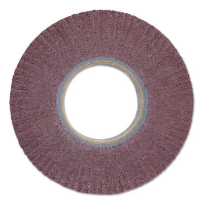 Merit Abrasives Non-Woven Flap Wheels with Arbor Hole Mount, 12 in, 120 Grit, 1,900 rpm, 05539562637