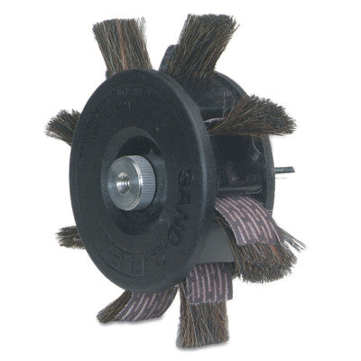 Merit Abrasives Sand-O-Flex Wheels, 6 1/2 in, 80 Grit, 08834111051