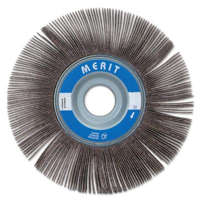 Merit Abrasives High Performance Flap Wheels, 3 1/2 in x 2 in, 60 Grit, 12,000 rpm, 08834122024