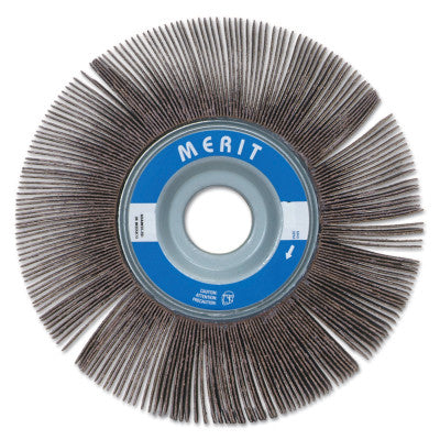 Merit Abrasives High Performance Flap Wheels, 4 in x 2 in, 240 Grit, 12,000 rpm, 08834122060