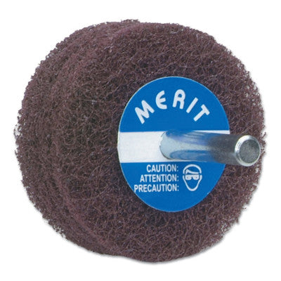 Merit Abrasives Abrasotex Disc Wheels, 2 x 1/2, Medium, 08834131551