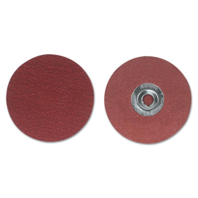 Merit Abrasives Ultra Ceramic Plus PowerLock Cloth Discs-Type II, 1 1/2 in Dia., 120 Grit, 08834168653