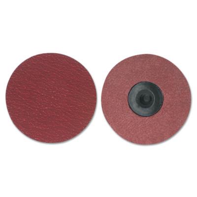 Merit Abrasives Ultra Ceramic Plus PowerLock Cloth Discs-Type III, 2 in Dia., 80 Grit, 08834165615
