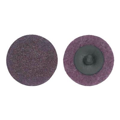 Merit Abrasives PowerLock Buffing Discs-Type III, 3", 80 Grit, Medium, 08834166291
