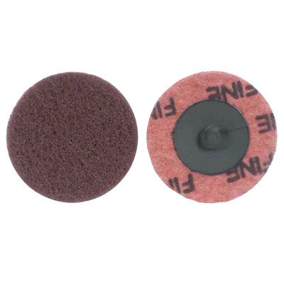 Merit Abrasives PowerLock Buffing Discs-Type III, 2", Fine, 08834166304