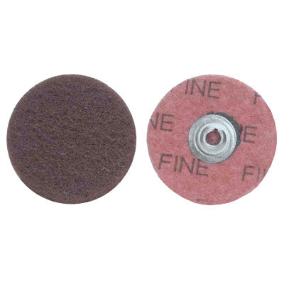 Merit Abrasives PowerLock Buffing Discs, Type II, 2", Fine, 08834166396