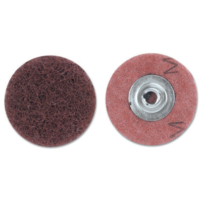 Merit Abrasives PowerLock Buffing Discs, Type II, 3", Medium, 08834166398