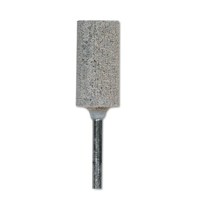 Saint-Gobain Cotton Fiber Mounted Points, 1/2 in Dia, 1 in Thick, 80 Grit Aluminum Oxide, 61463622651