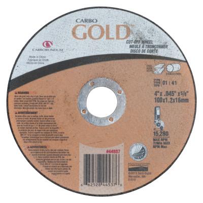 Carborundum Bench and Pedestal Wheels, Type 1, 7 in Dia., 1 in Thick, 46 Grit, M Grade, 66253059536