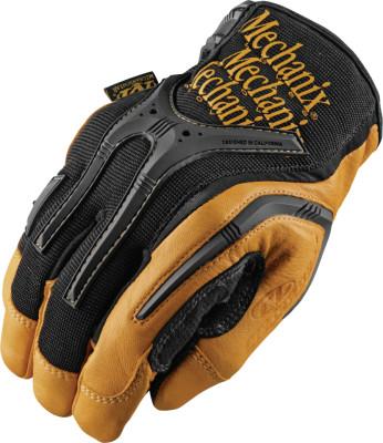 MECHANIX WEAR, INC Hi-Viz CG Heavy Duty Leather Work Gloves, Hi-Viz Yellow, Small, CG40-91-008