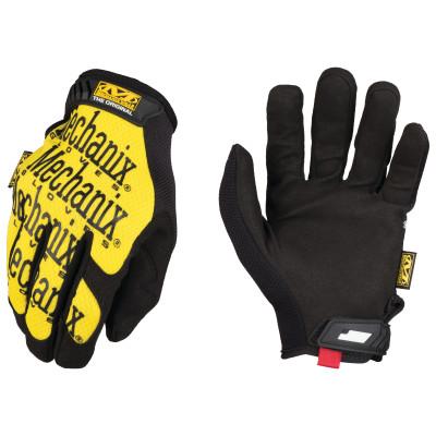 MECHANIX WEAR, INC The Original Work Gloves, Synthetic Leather, Small, Yellow, MG-01-008