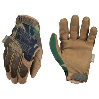 MECHANIX WEAR, INC The Original Woodland CamoTactical Gloves, Synthetic Leather, Small, MultiCam, MG-77-008