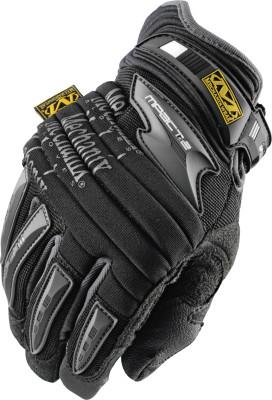 MECHANIX WEAR, INC Material4X M-PactImpact Gloves, Synthetic Leather, Small, Black/Brown, MP4X-75-008