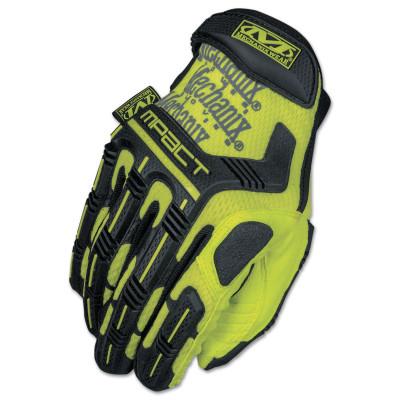 MECHANIX WEAR, INC Safety M-Pact® Gloves, X-Large, Hi-Viz Yellow/Black, SMP-91-011