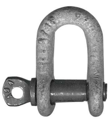 CM Columbus McKinnon Screw Pin Chain Shackles, 5/8 in Bail Size, 4.5 Tons, M751P