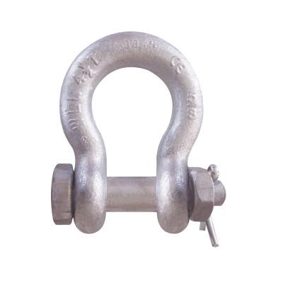 CM Columbus McKinnon Bolt & Nut Anchor Shackles, 1 1/2 in Bail Size, 20 Tons, M857G