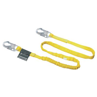 Honeywell Adjustable Web Lanyard, 3 ft, Harness; Anchorage Connection, 310lb Cap, Yellow, 213WLS-Z7/3FTYL