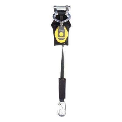 Honeywell TurboLite™ Flash Aerial Lift Series Fall Limiter, 4.5 ft, Single, Alum Captive Eye Carabiner, Harness, 420 lb, MFLAFA-18/4.5FT