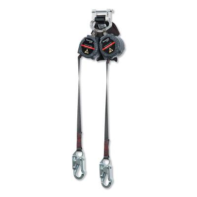 Honeywell TurboLite™ Edge Personal Fall Limiter, Twin Leg, Aluminum Carabiners, 6 ft, MFLEW2-18/6FT