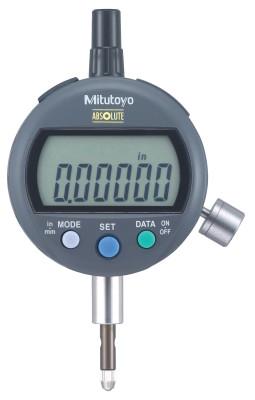 Mitutoyo ID-C Standard Type Digimatic Indicators, 0.5 in Range, 0.4-0.7 N Measuring Force, 543-396B