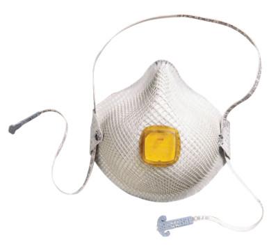 Moldex 2800 S HandyStrap N95 Particulate Respirators, Half-face piece, M/L, 2800N95